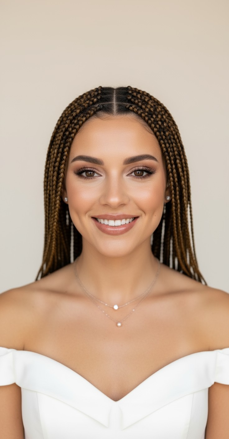 After Triangle Box Braids